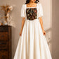 Elara Floral Corset Maxi Dress
