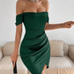 Zinia Luxe Drape Dress