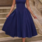 Pavlina Midi Dress in Maroon