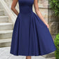 Pavlina Midi Dress in Maroon